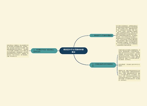 借条签字不认可谁来申请鉴定