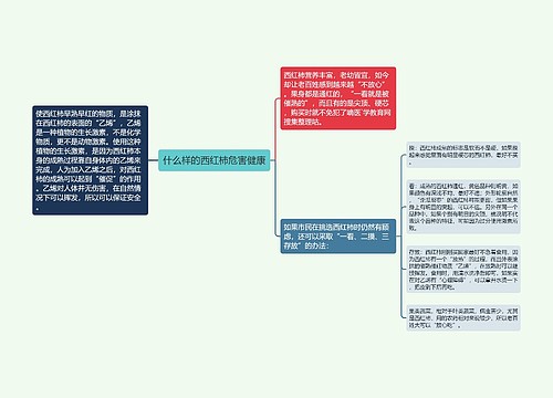 什么样的西红柿危害健康