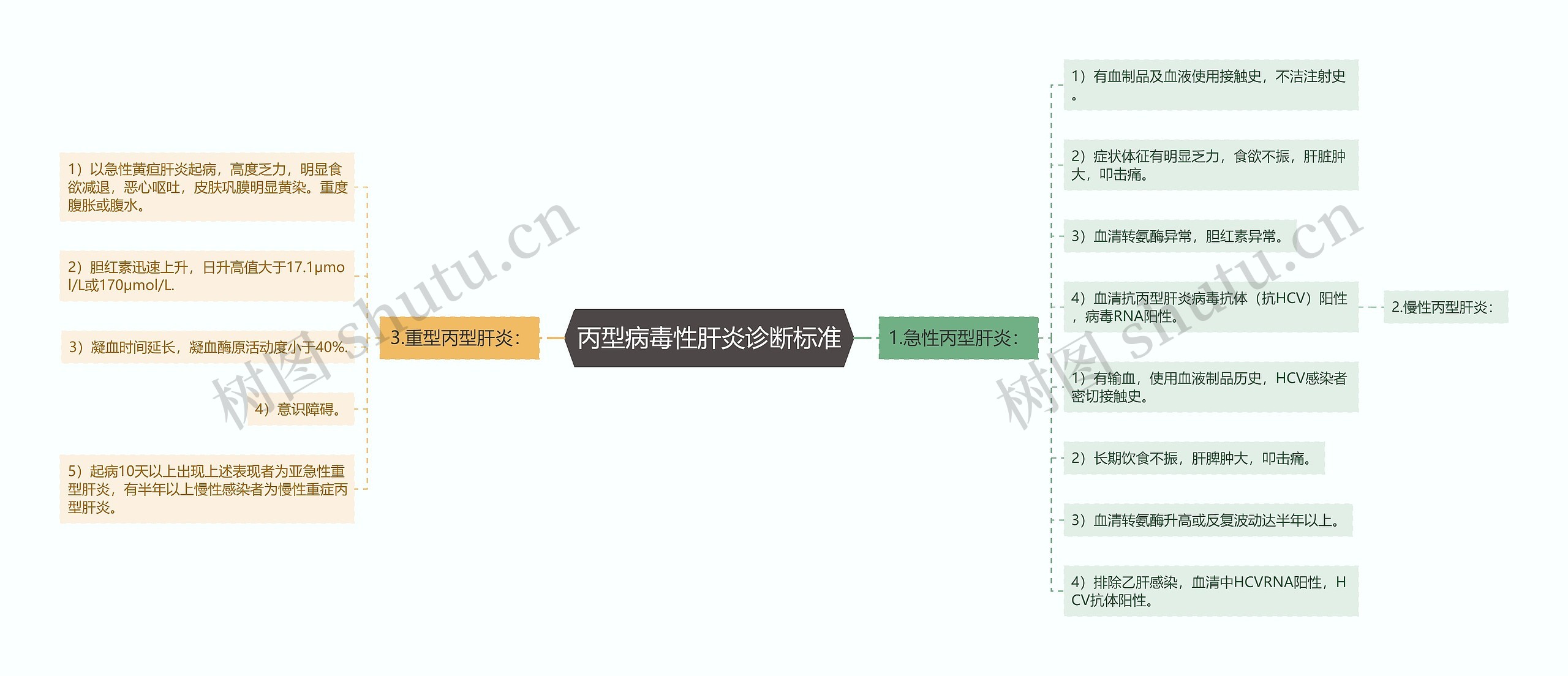 丙型病毒性肝炎诊断标准