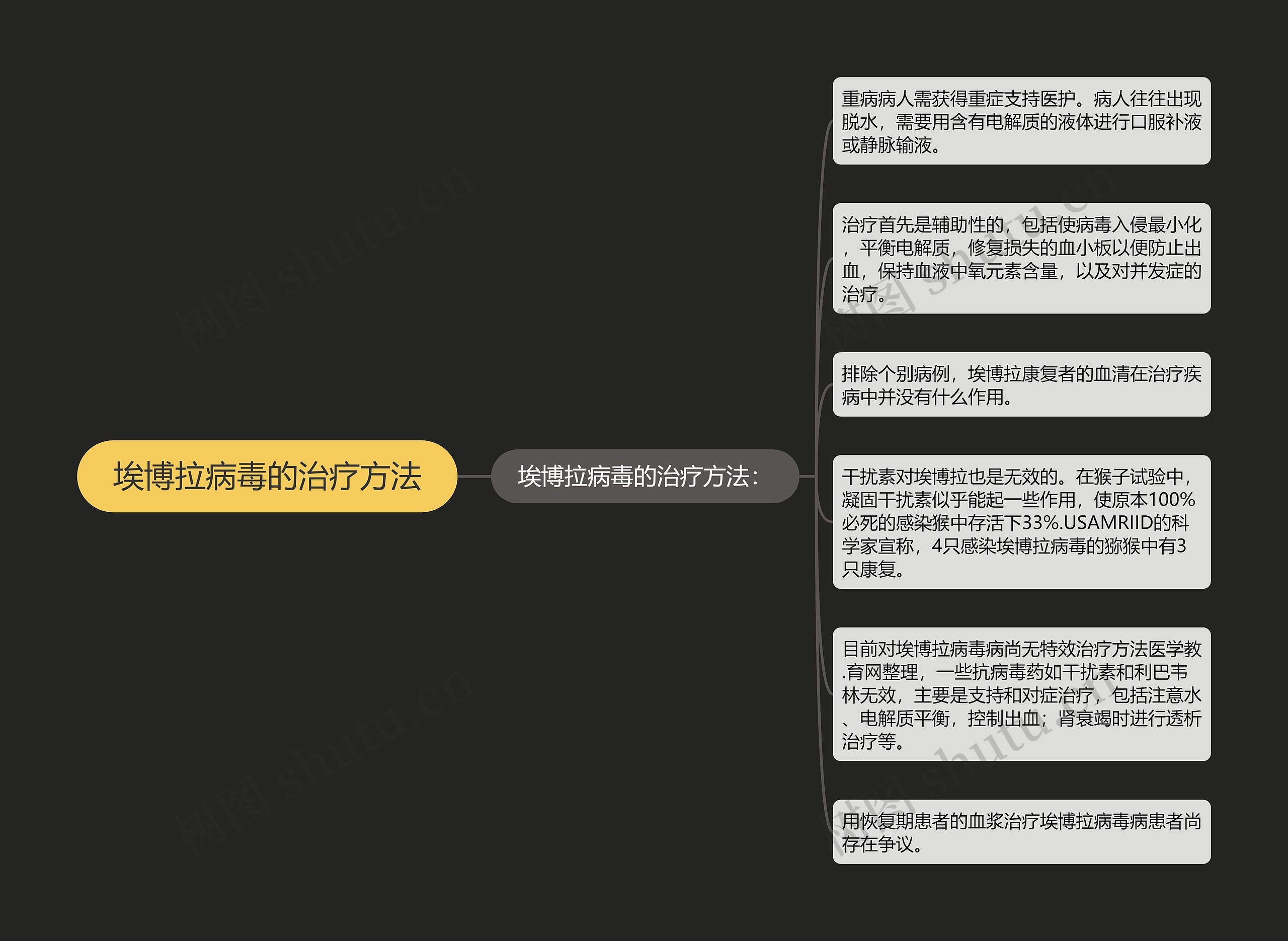 埃博拉病毒的治疗方法 埃博拉病毒的治疗方法