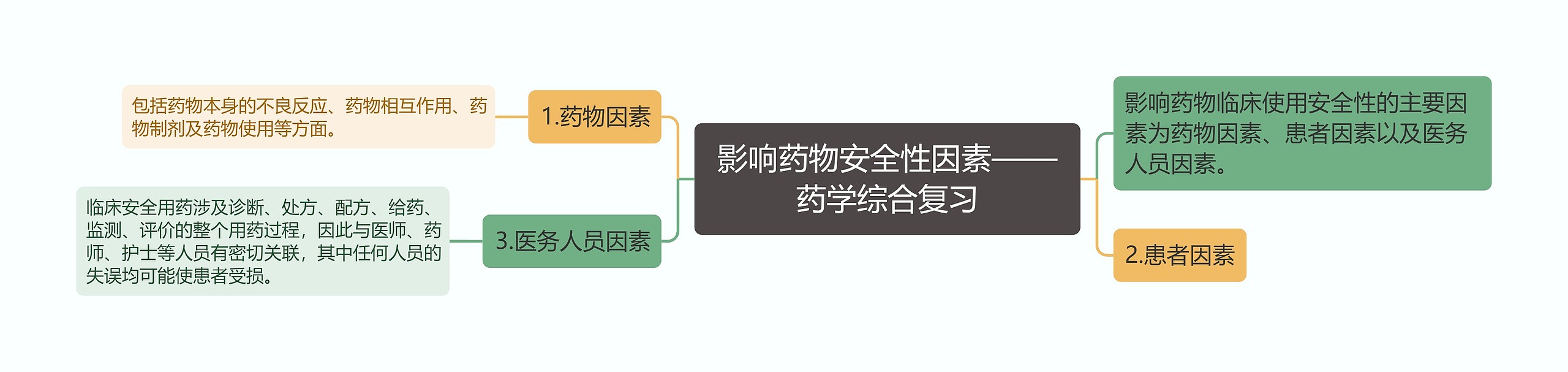 影响药物安全性因素——药学综合复习