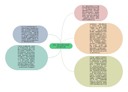 李琼：医疗伦理必须在医改中得到凸显