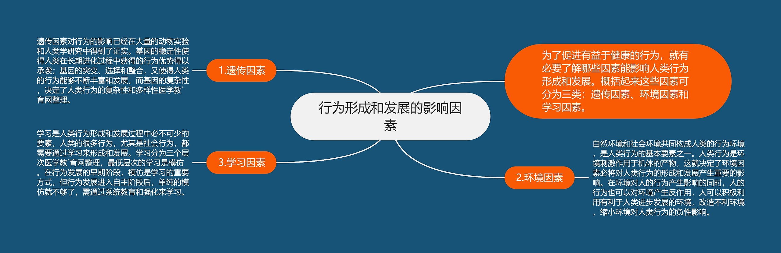 行为形成和发展的影响因素 行为形成和发展的影响因素