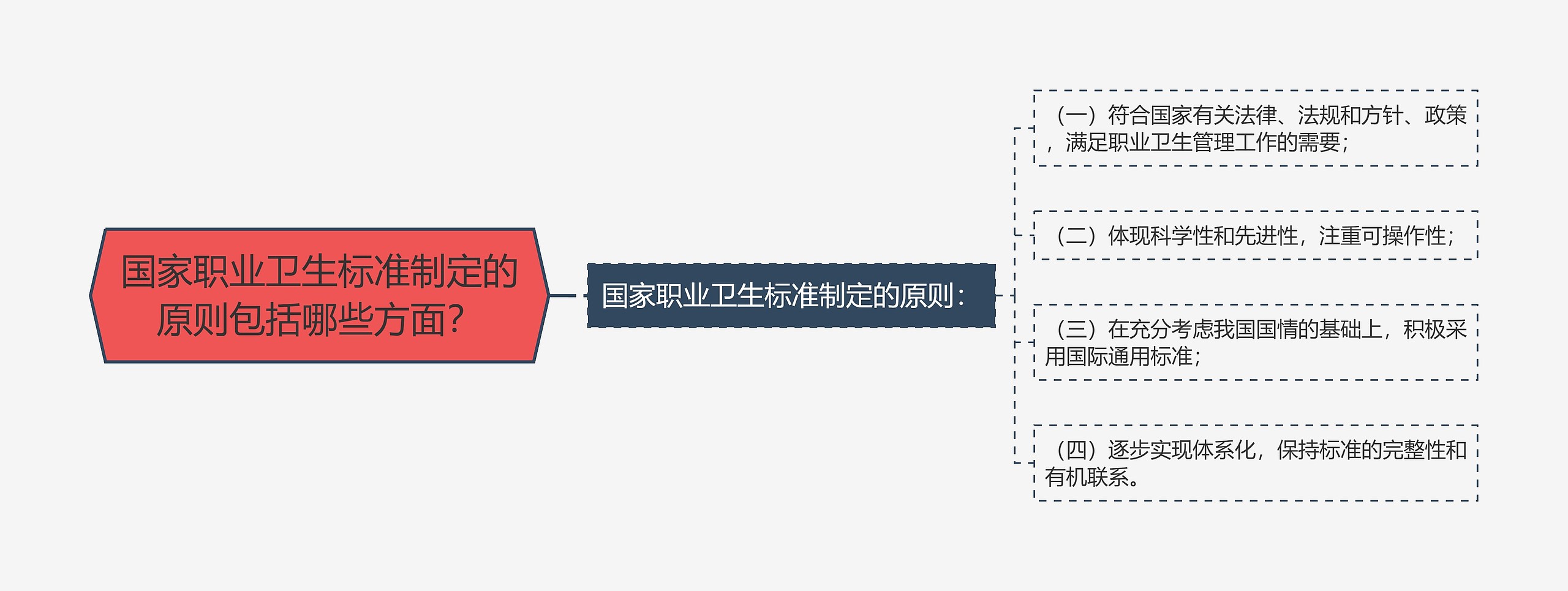 国家职业卫生标准制定的原则包括哪些方面？