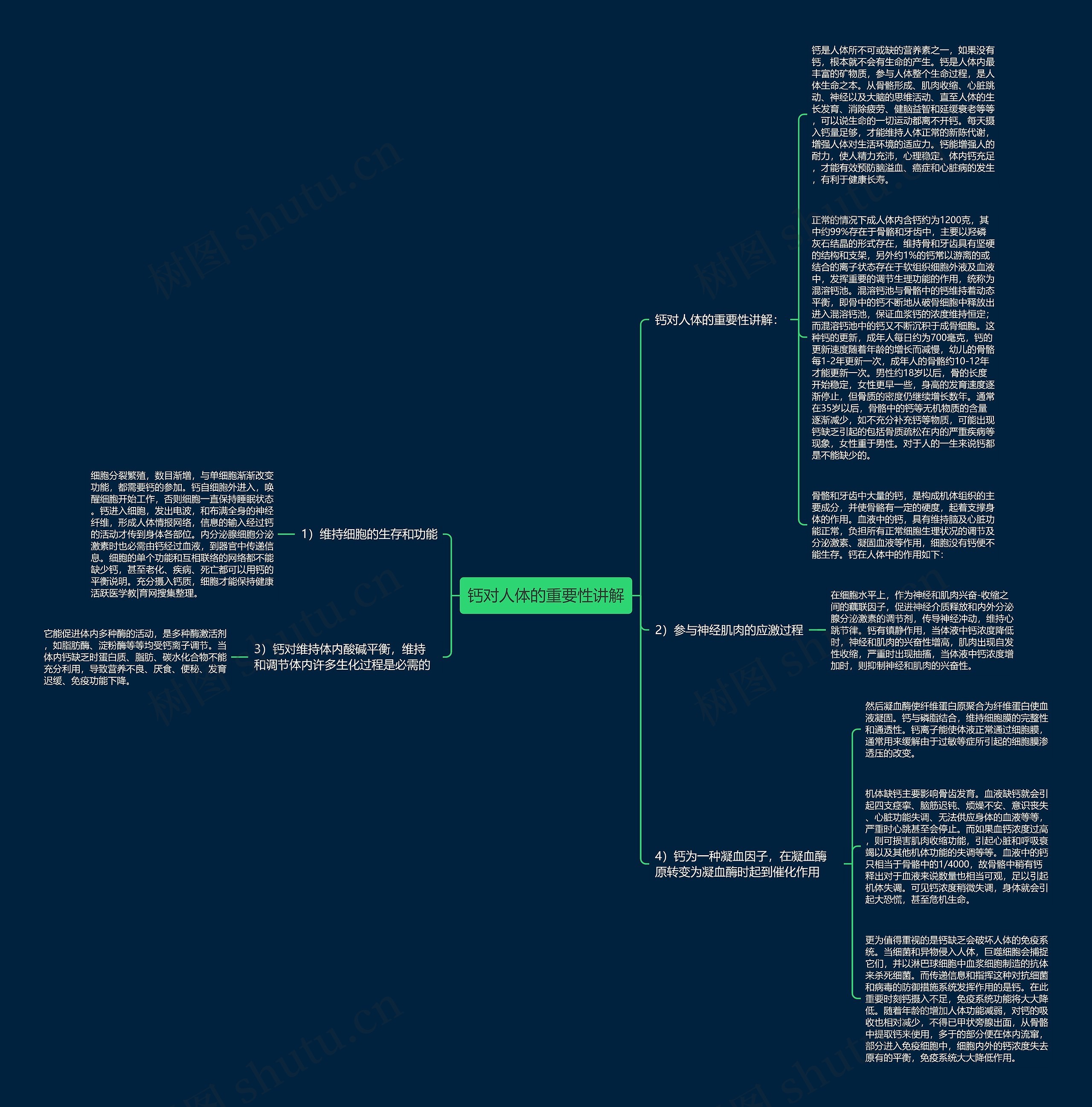 钙对人体的重要性讲解 钙对人体的重要性讲解