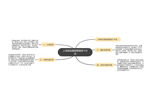 上班族远离肠胃病四个方法