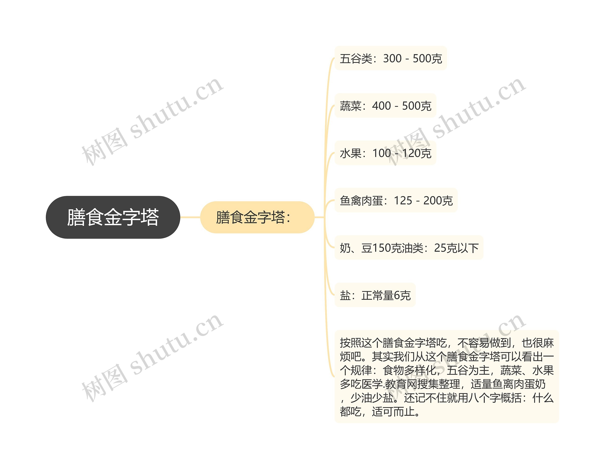膳食金字塔