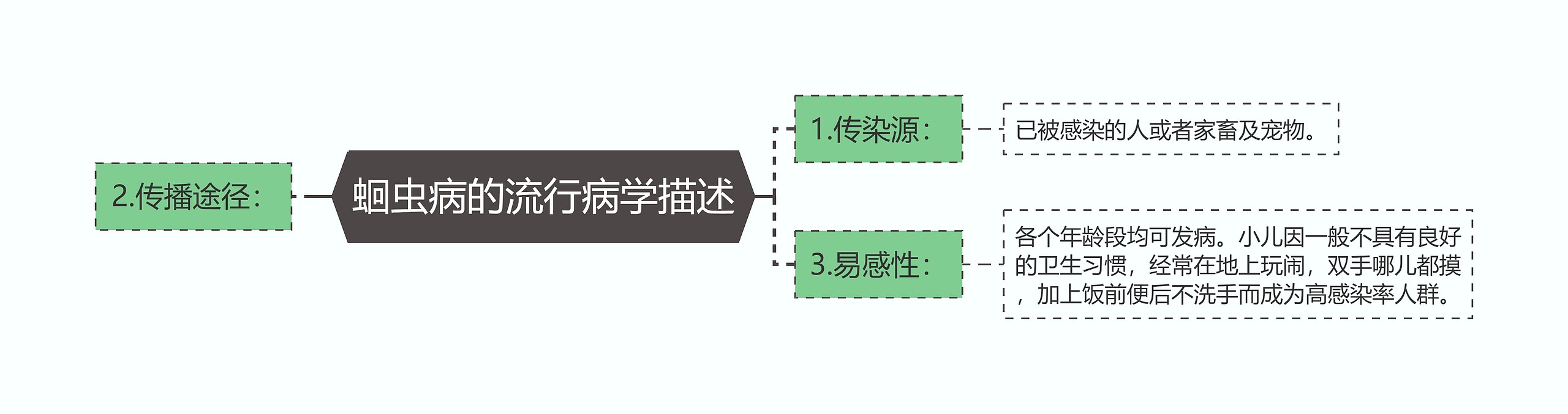 蛔虫病的流行病学描述