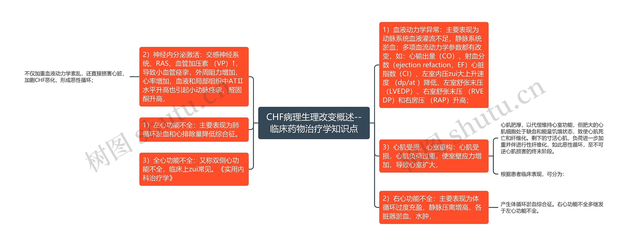 CHF病理生理改变概述--临床药物治疗学知识点