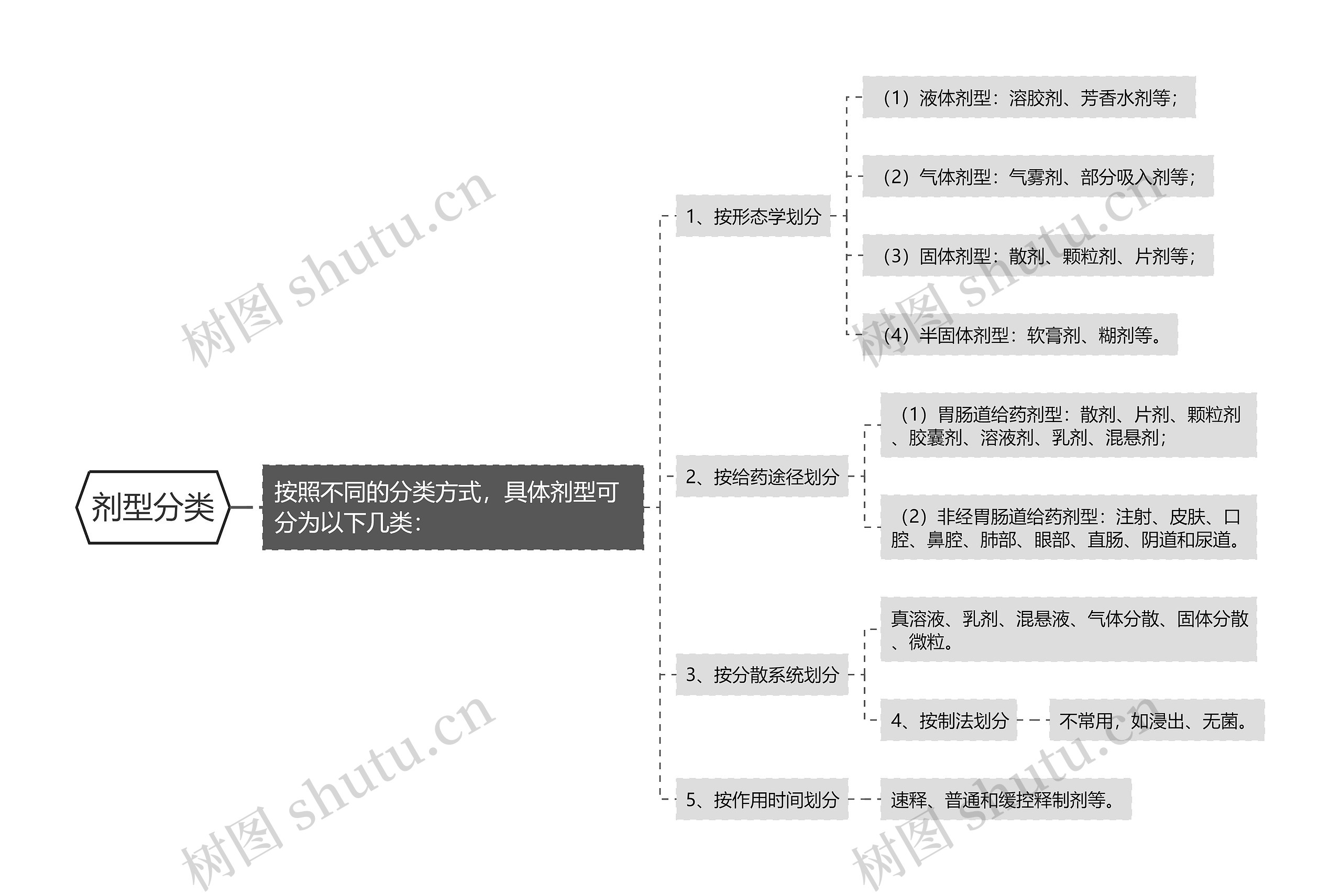 剂型分类 剂型分类