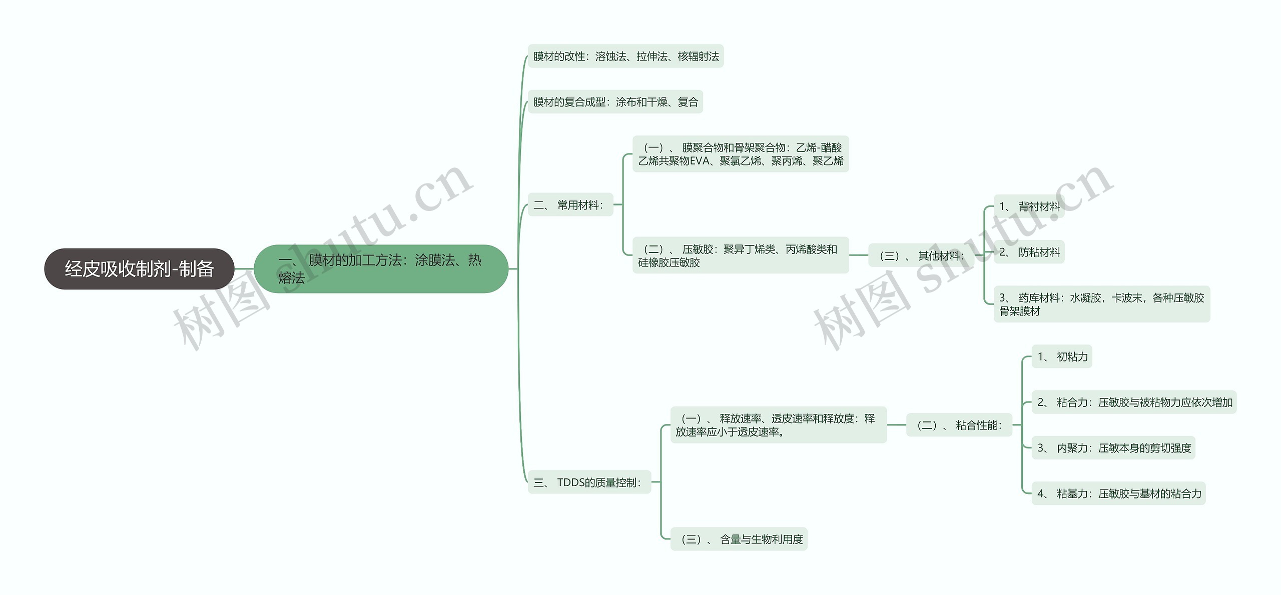 经皮吸收制剂-制备 经皮吸收制剂-制备