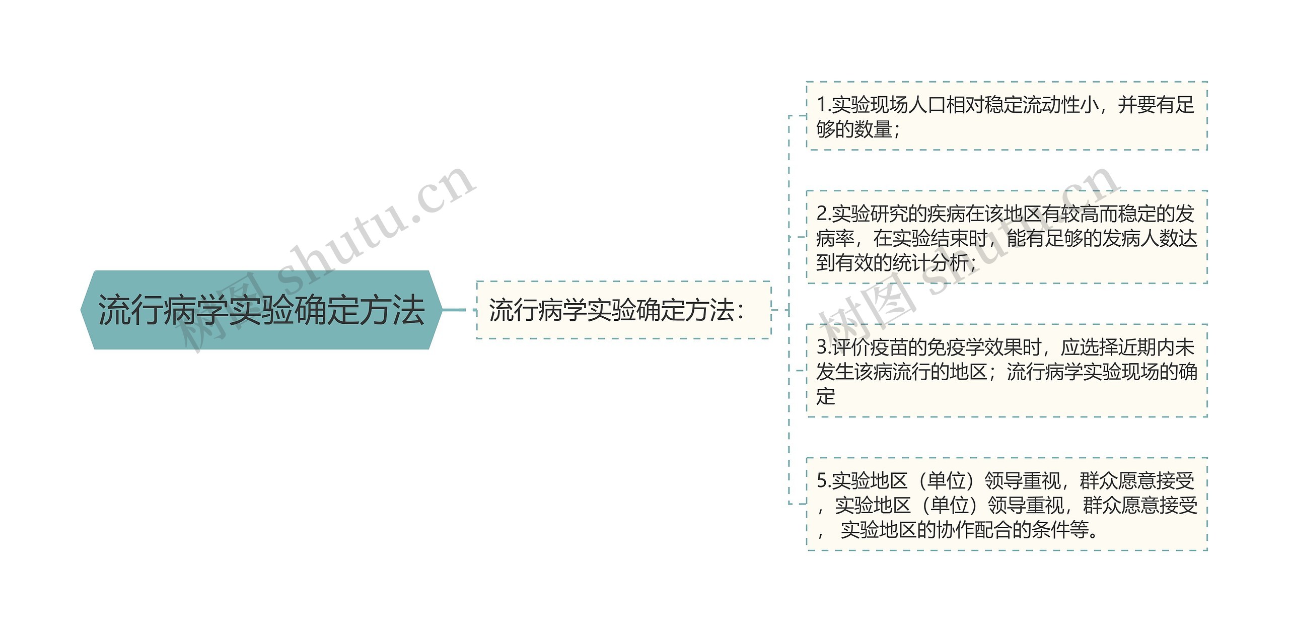 流行病学实验确定方法思维导图