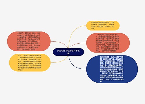 大蒜吃生不吃熟吃碎不吃整