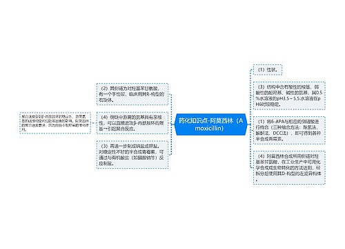 药化知识点-阿莫西林（Amoxicillin）