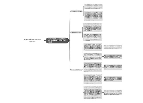 有关债务重组修改其他债务的条件