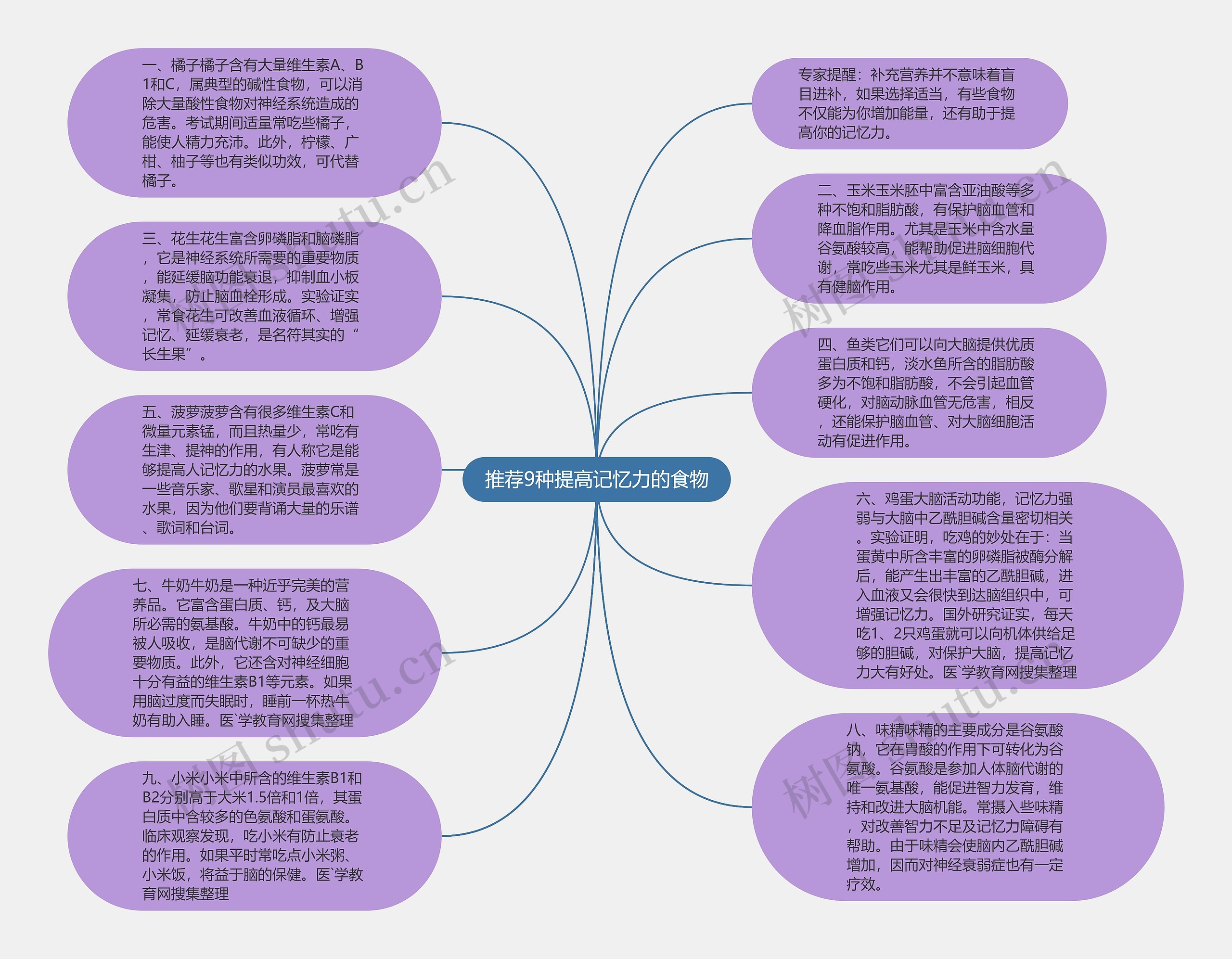 推荐9种提高记忆力的食物