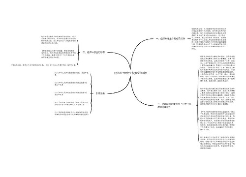 经济补偿金个税能否扣除