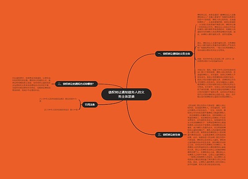 债权转让通知债务人的义务主体是谁