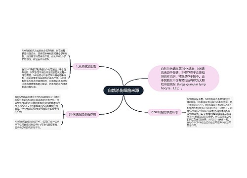 自然杀伤细胞来源