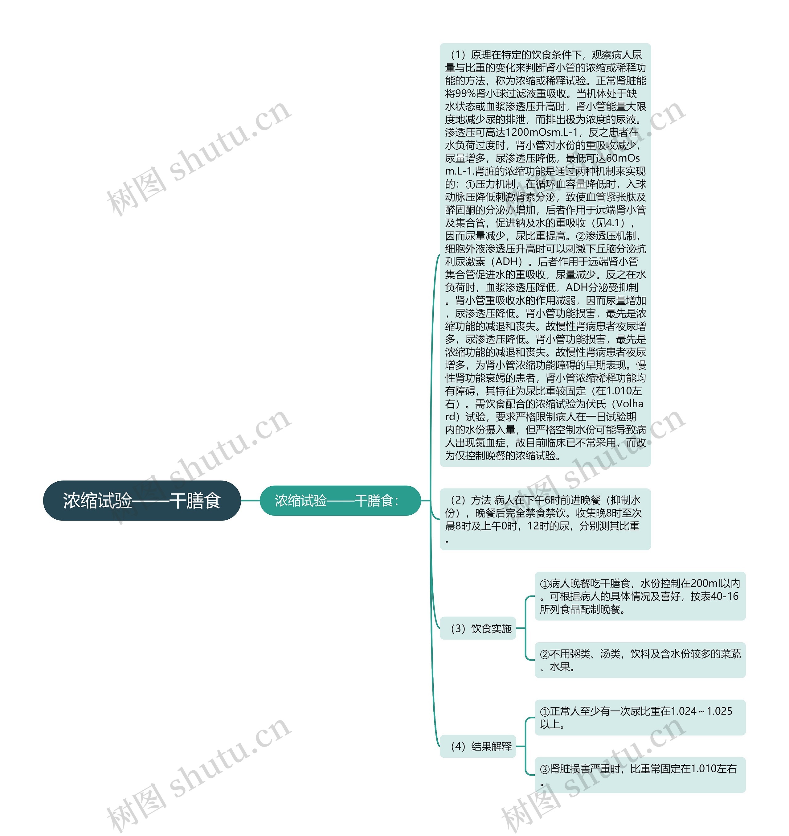 浓缩试验——干膳食 浓缩试验——干膳食