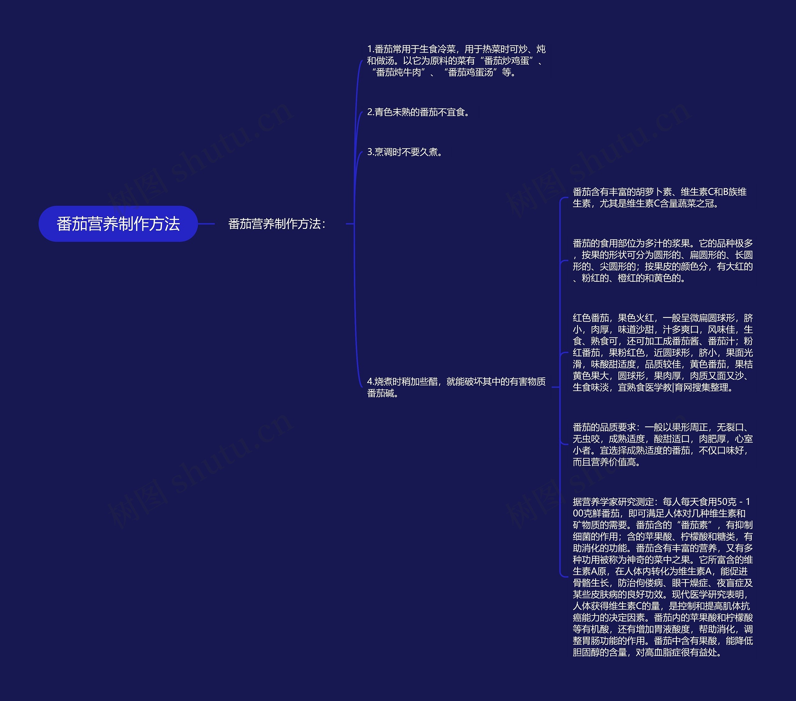 番茄营养制作方法