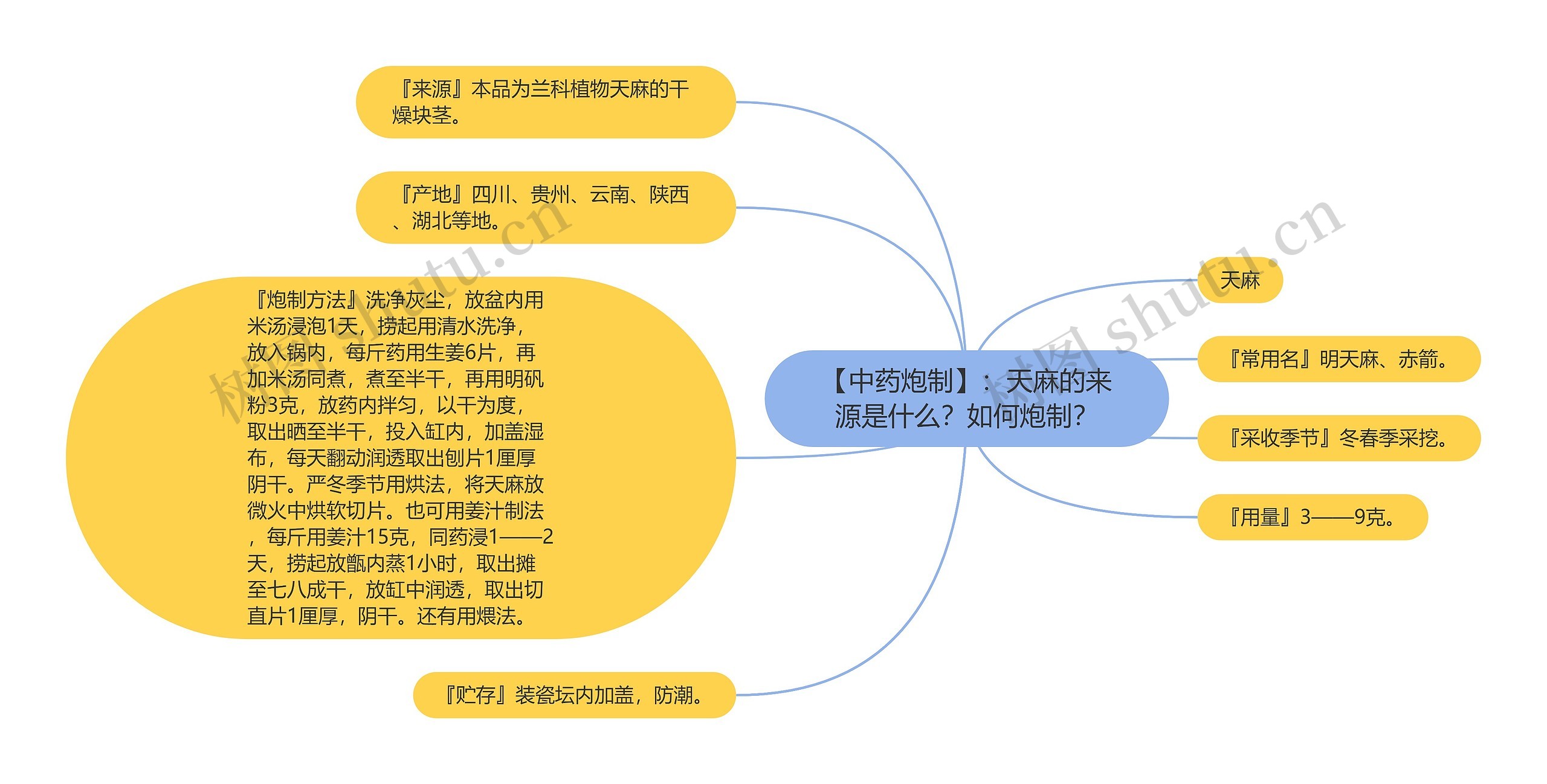 【中药炮制】：天麻的来源是什么？如何炮制？