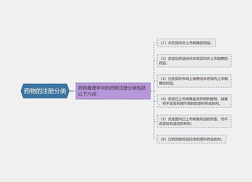 药物的注册分类
