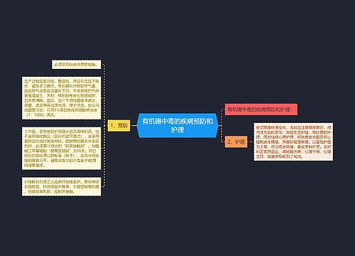 有机锡中毒的疾病预防和护理