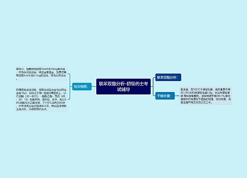 联苯双酯分析-初级药士考试辅导