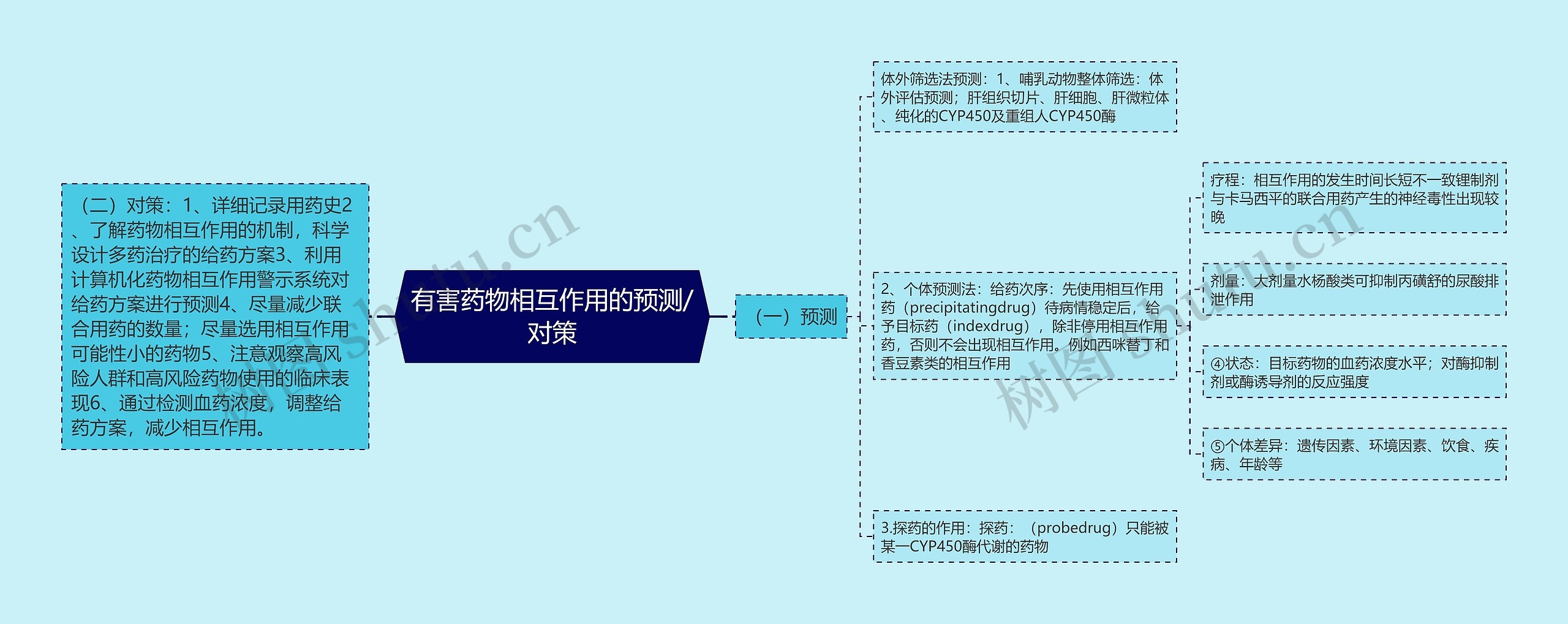 有害药物相互作用的预测/对策 有害药物相互作用的预测/对策