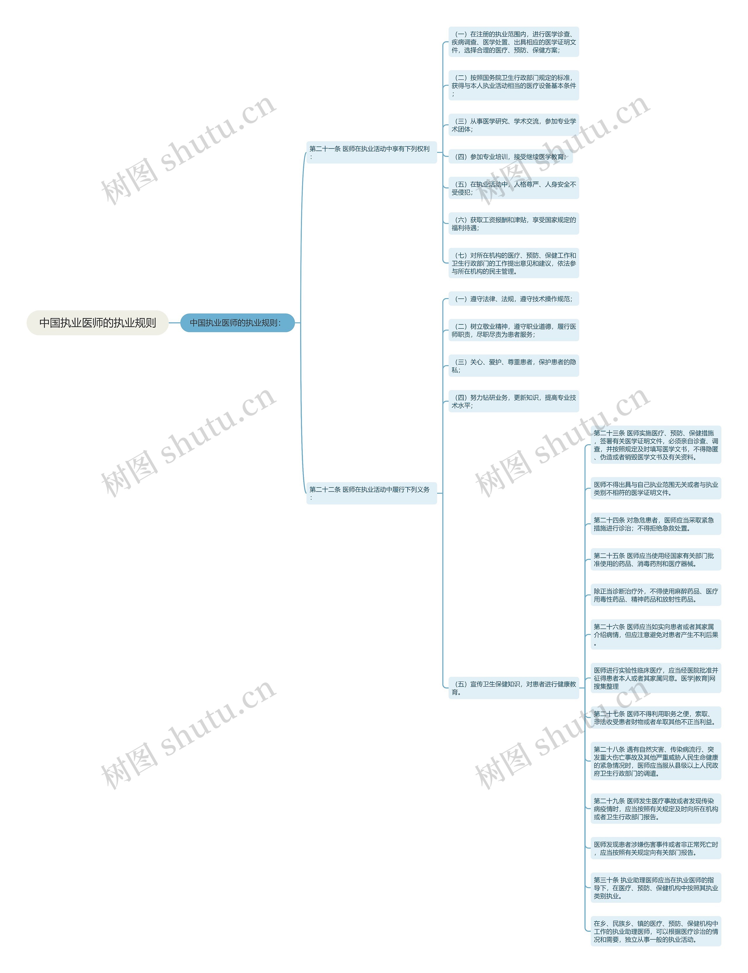 中国执业医师的执业规则