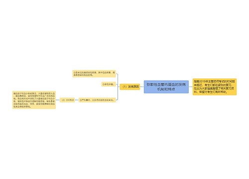 弥散性血管内凝血的发病机制和特点