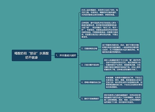 喝酸奶有“禁忌”水果酸奶不健康