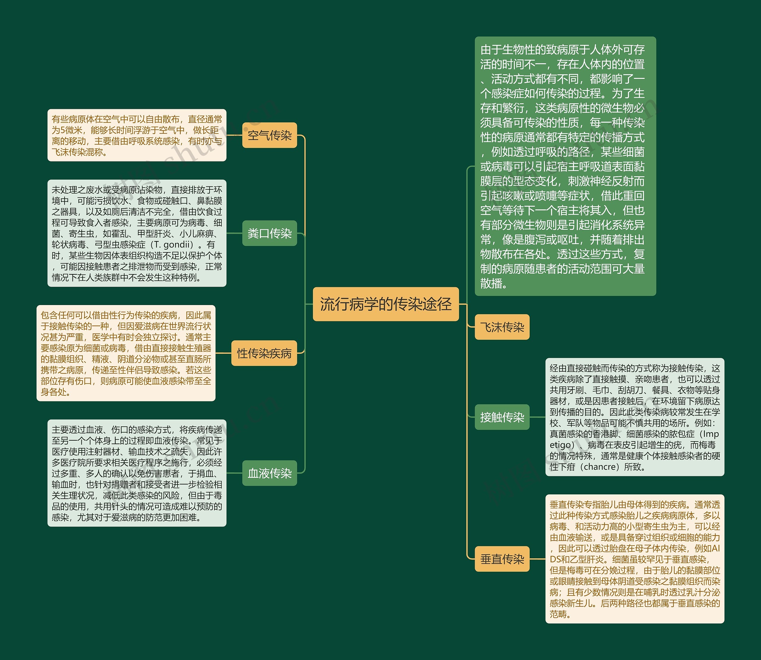 流行病学的传染途径