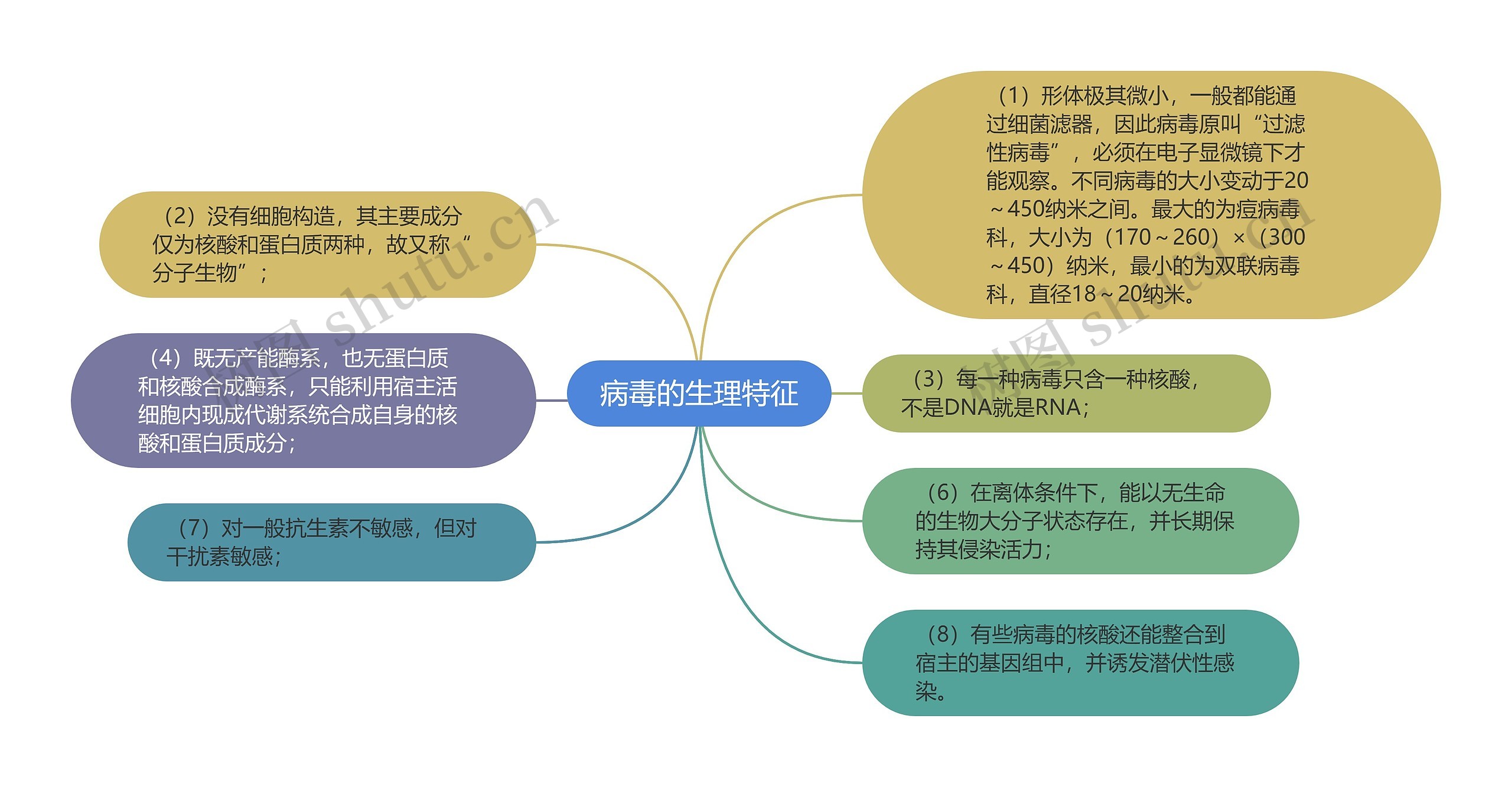 病毒的生理特征