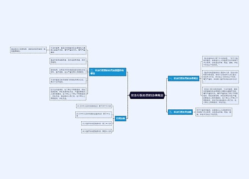非法行医处罚的法律规定