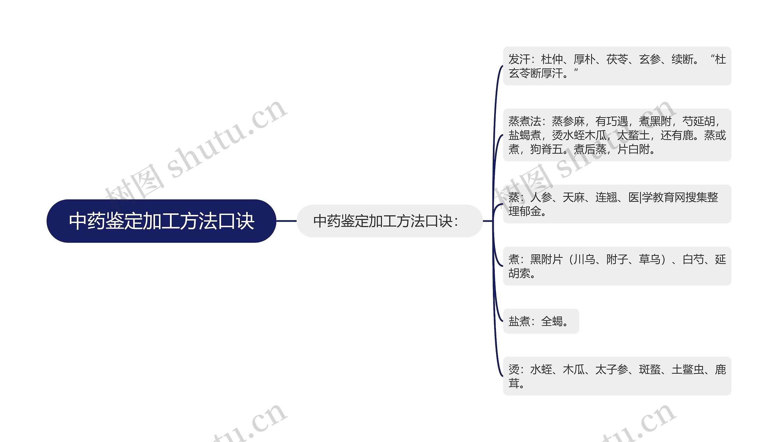 中药鉴定加工方法口诀 中药鉴定加工方法口诀