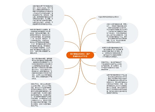 医疗器械走私背后：国产医械科技水平不足