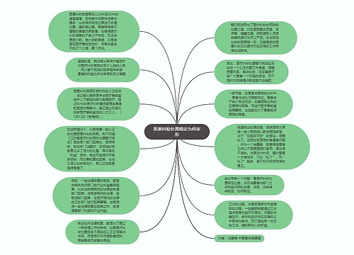 医患纠纷处置规定为何变形