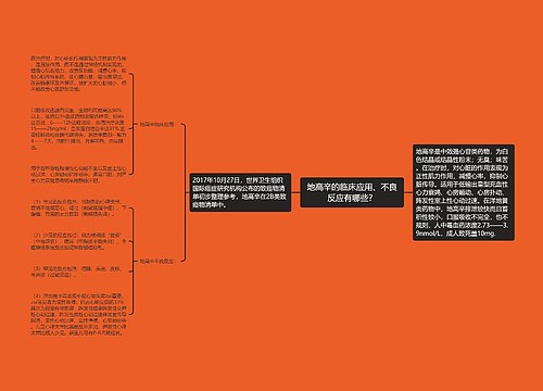 地高辛的临床应用、不良反应有哪些？