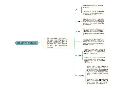 滥用6种中药小心伤眼睛