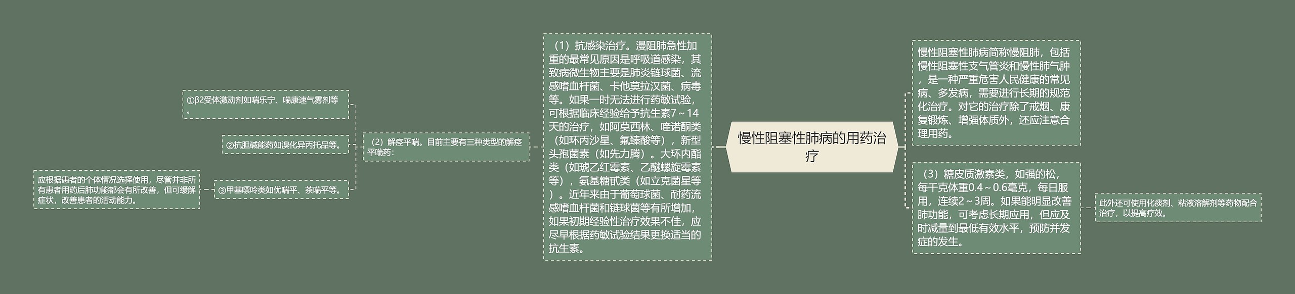 慢性阻塞性肺病的用药治疗 慢性阻塞性肺病的用药治疗