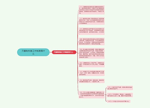 灭菌制剂室工作制度是什么