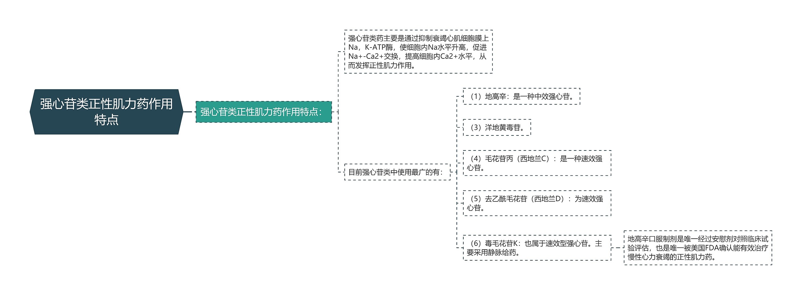 强心苷类正性肌力药作用特点 强心苷类正性肌力药作用特点