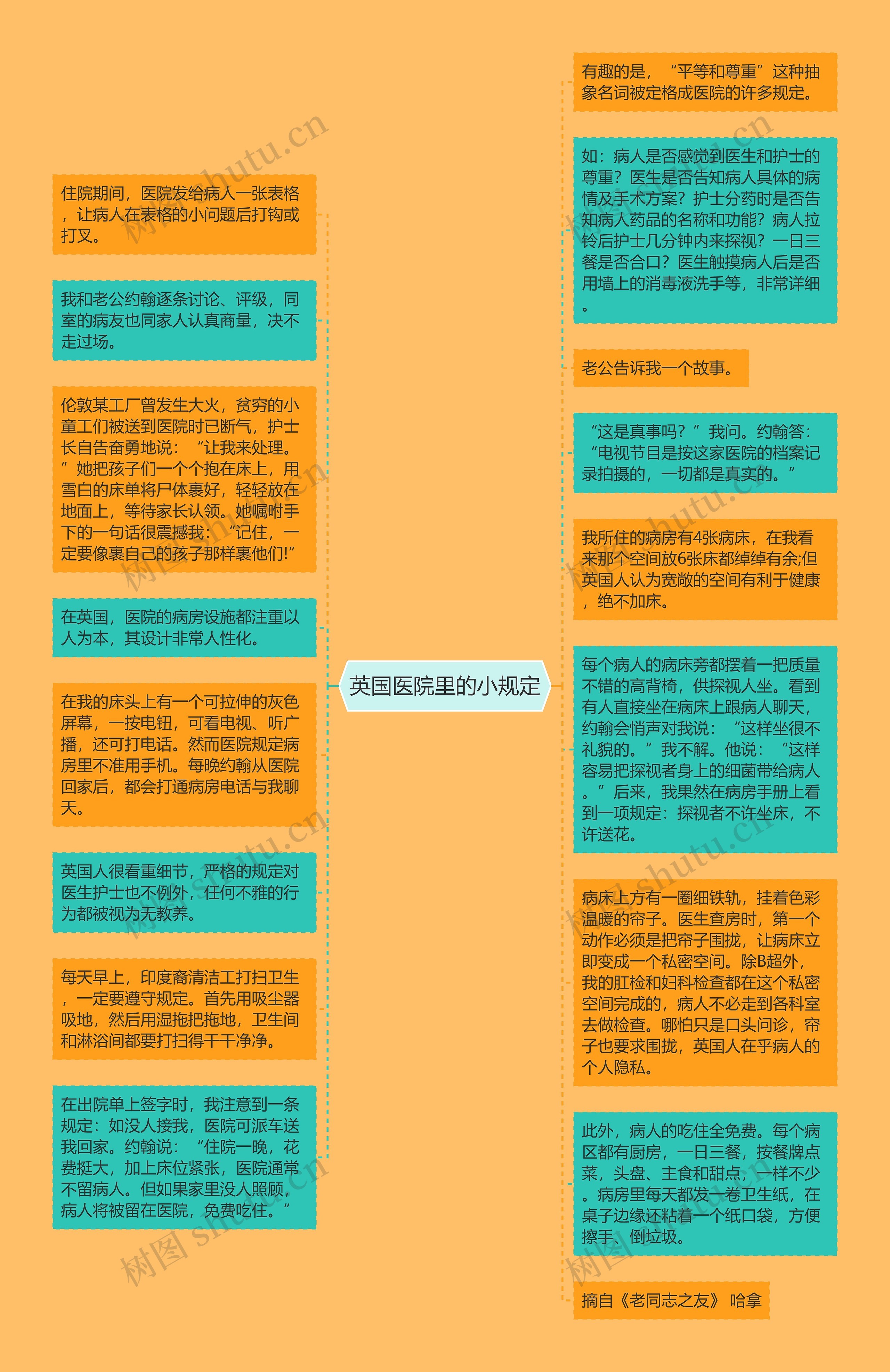 英国医院里的小规定