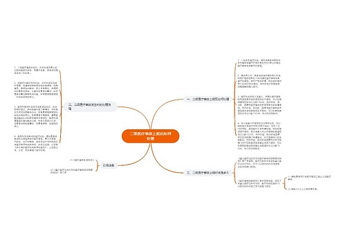 二级医疗事故上报后如何处理