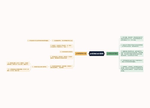 pd药物治疗原则