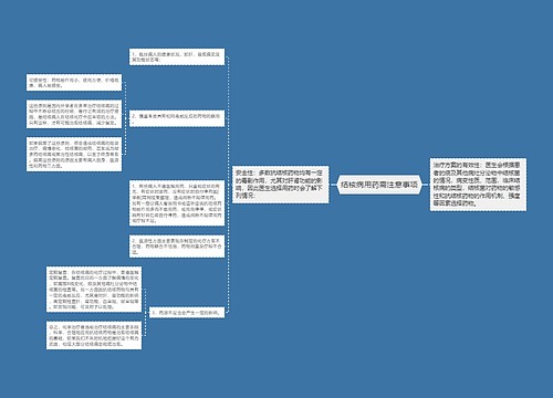 结核病用药需注意事项