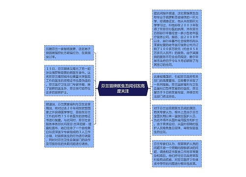 芬兰冒牌医生丑闻引发高度关注