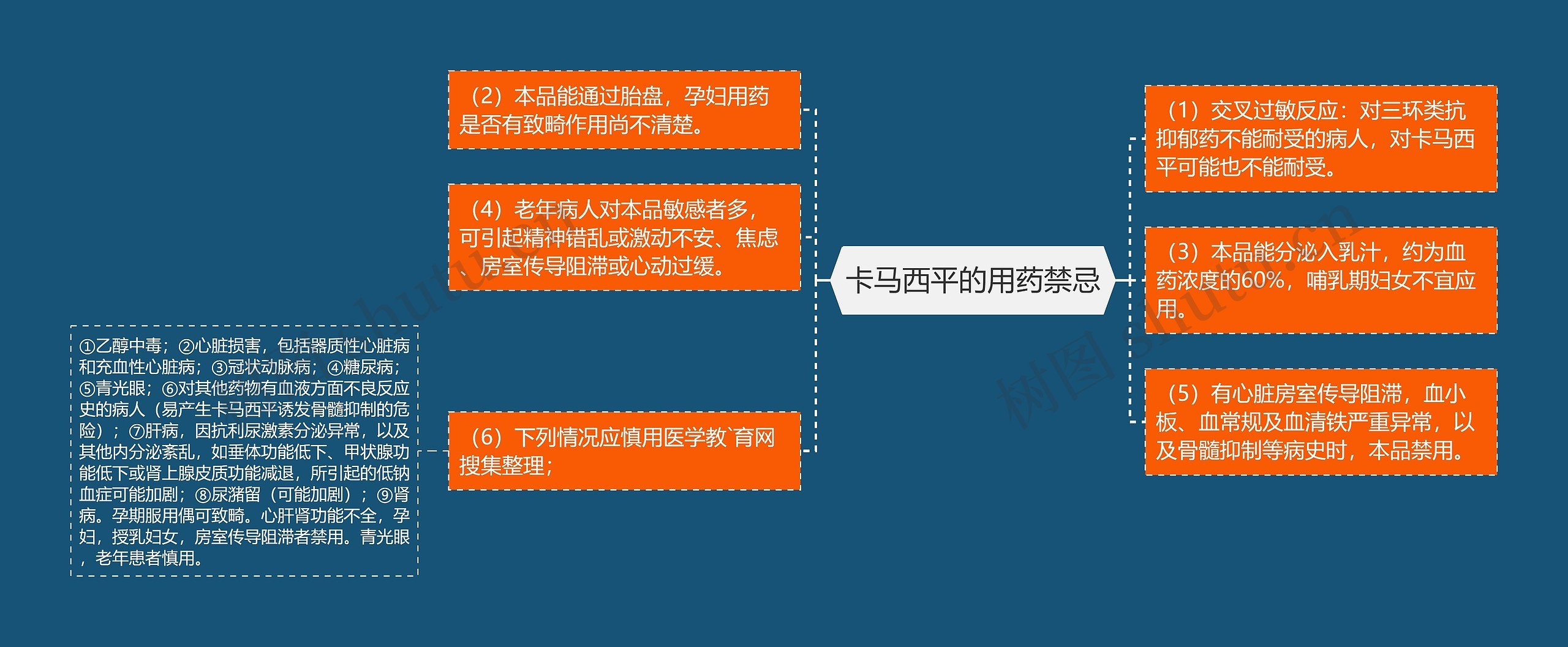 卡马西平的用药禁忌 卡马西平的用药禁忌